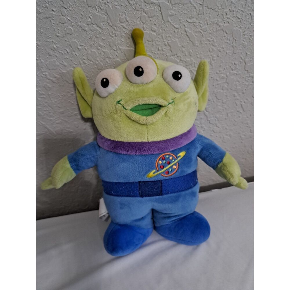 Toy Story Disney Pixar  11" Little Green Men Alien‎ Plush Claw Pizza Planet